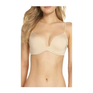 NWT Natori Underneath 727176 Push-Up Bra in Nude Cosmetic Size 32DD Underwired‎